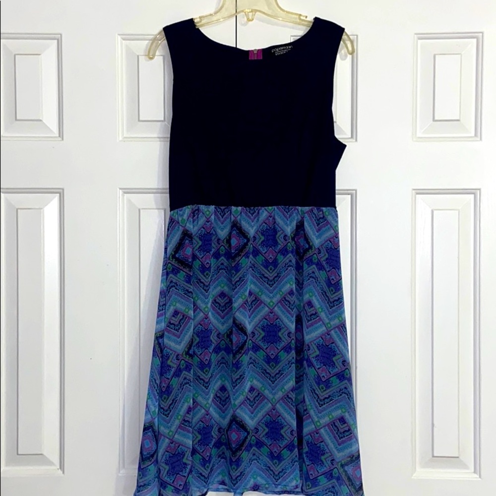 Sleeveless Empire Waist Midi Dress